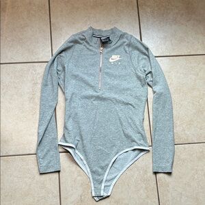 nike zip bodysuit